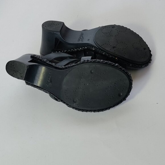 Dansko Tory Strappy Wedge Heel Sandals Size 41 - Picture 3 of 5